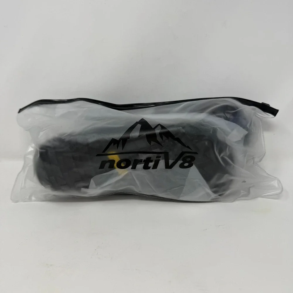 Nortiv8 Kids Water Shoes Navy Blue Grey Aqua Socks Bungee Laces Size 4 Barefoot